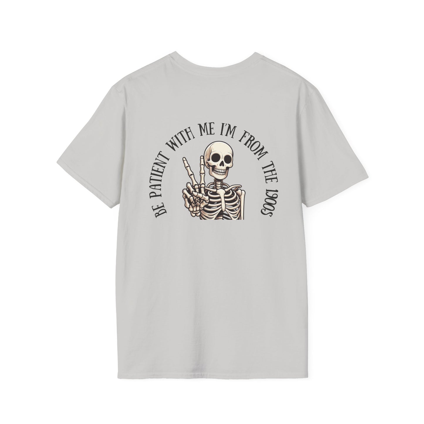 Vintage 1900s Unisex T-Shirt - Be Patient With Me Design