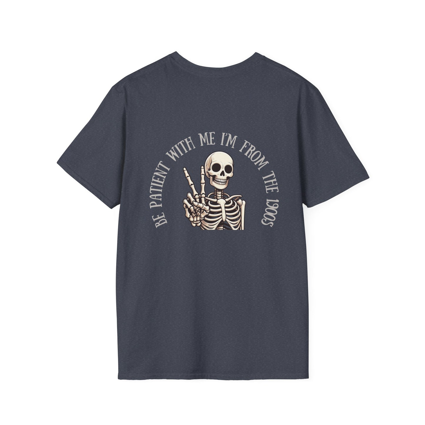 Vintage 1900s Unisex T-Shirt - Be Patient With Me Design