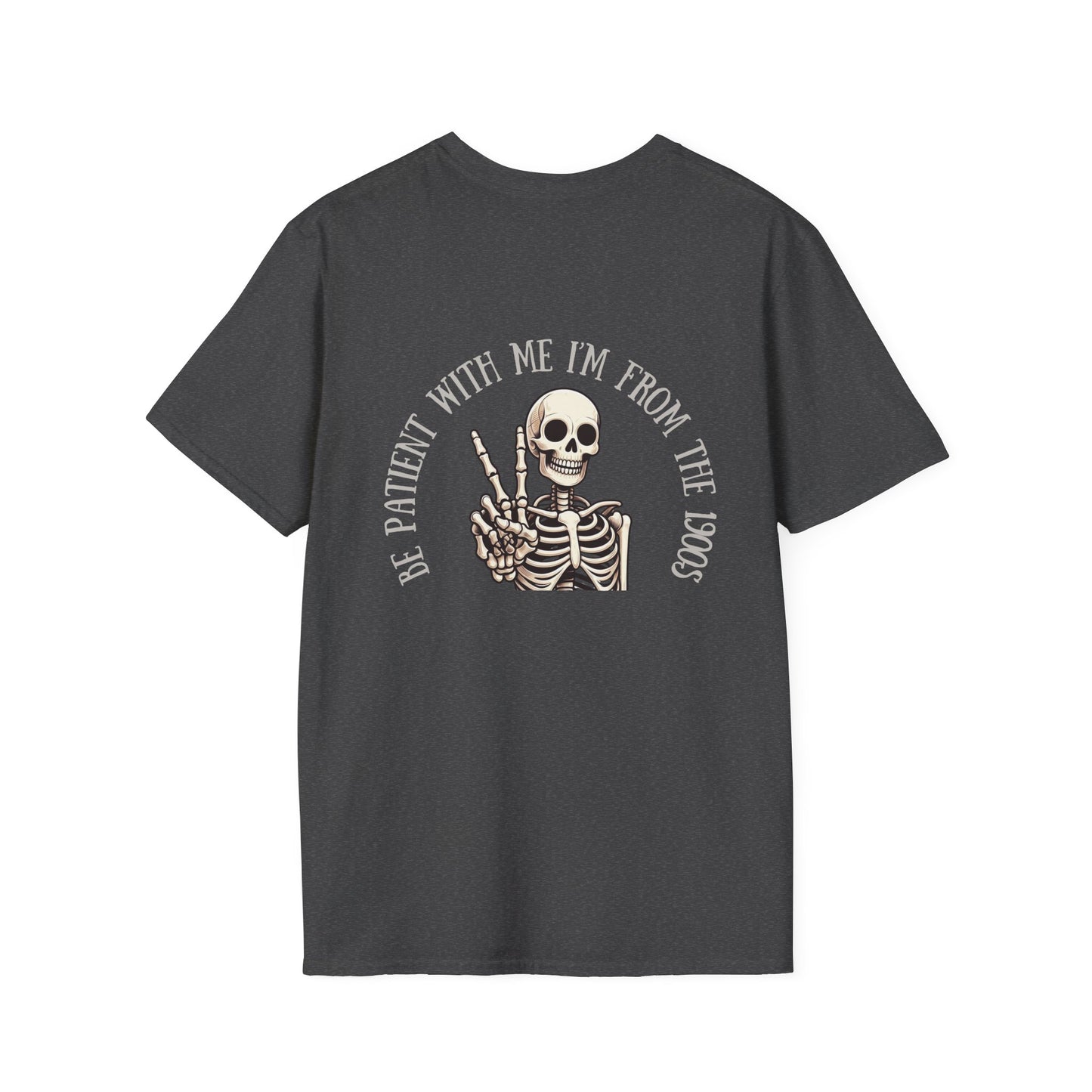 Vintage 1900s Unisex T-Shirt - Be Patient With Me Design