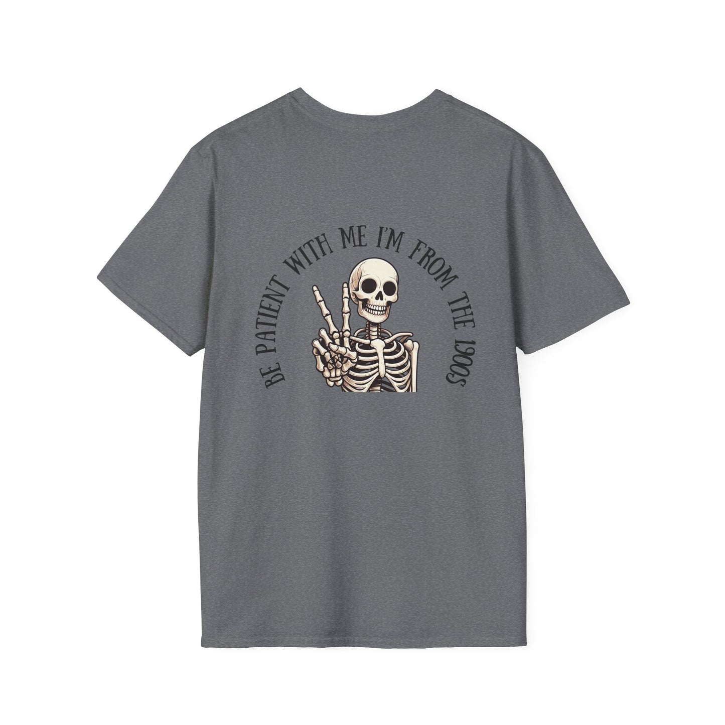 Vintage 1900s Unisex T-Shirt - Be Patient With Me Design