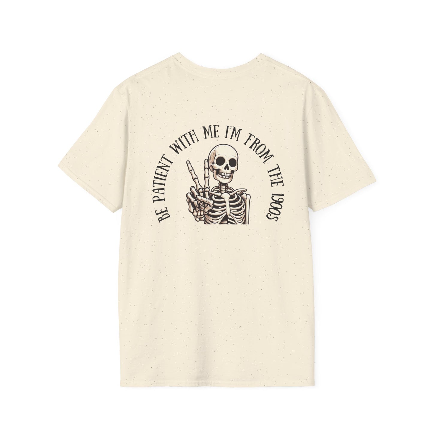 Vintage 1900s Unisex T-Shirt - Be Patient With Me Design