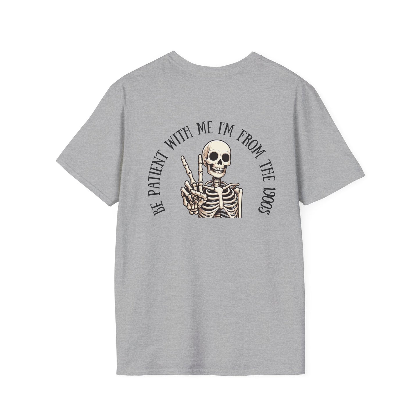 Vintage 1900s Unisex T-Shirt - Be Patient With Me Design
