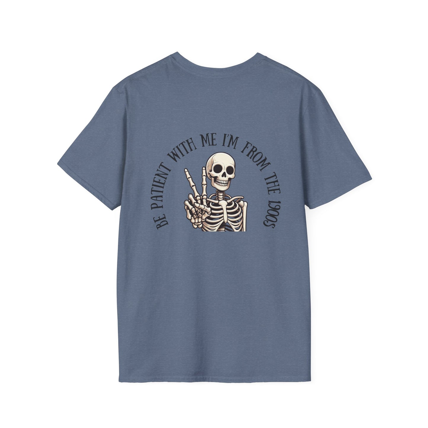 Vintage 1900s Unisex T-Shirt - Be Patient With Me Design