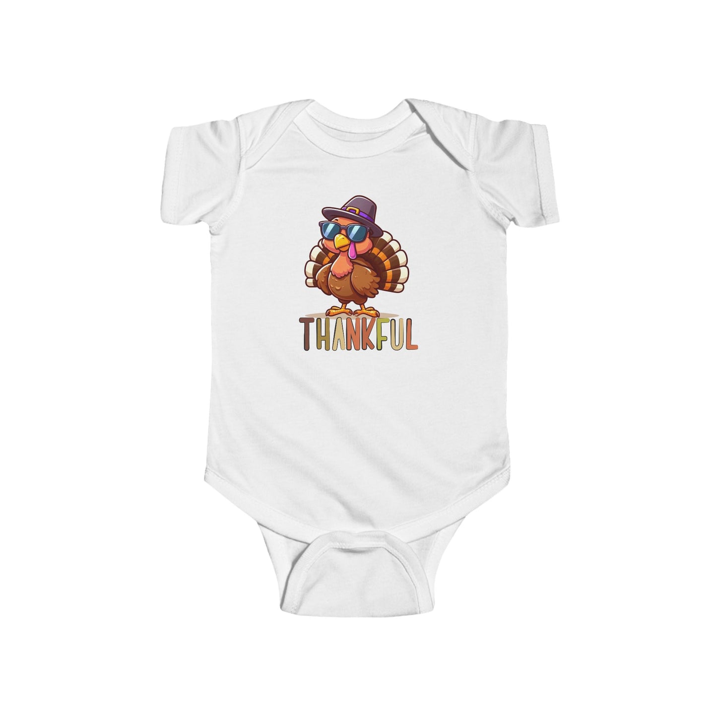 Cool Thankful Turkey - Infant Bodysuit