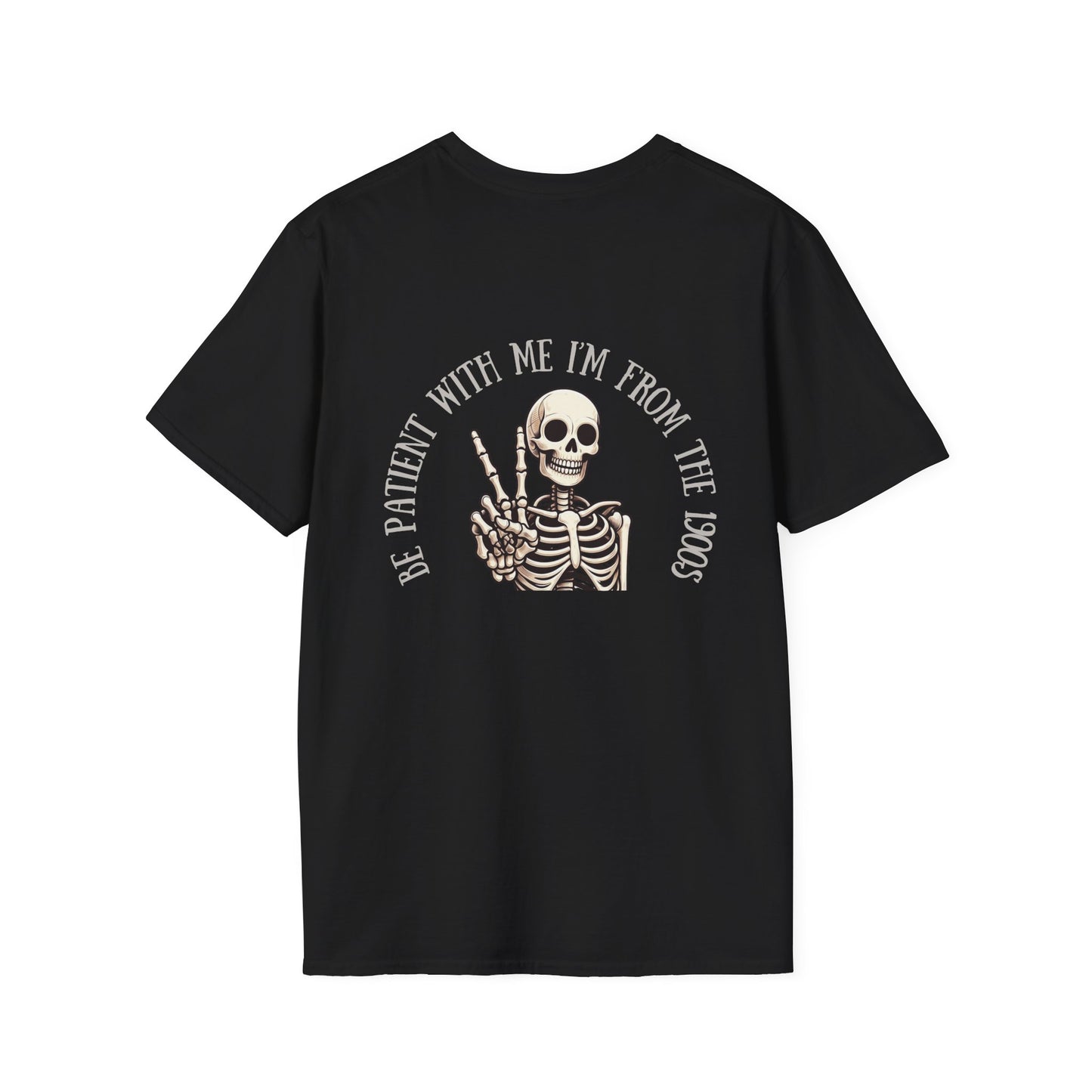 Vintage 1900s Unisex T-Shirt - Be Patient With Me Design