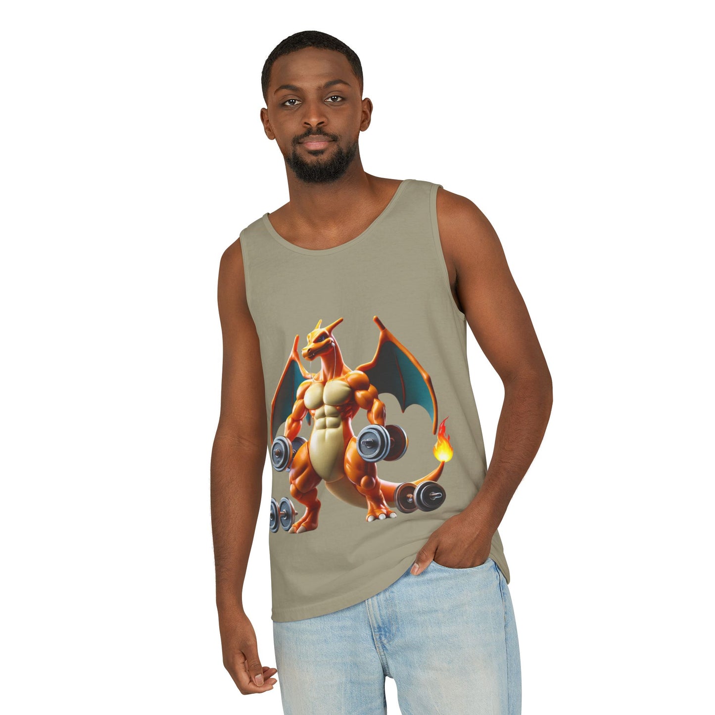 Men’s Soft Tank - Anime Workout