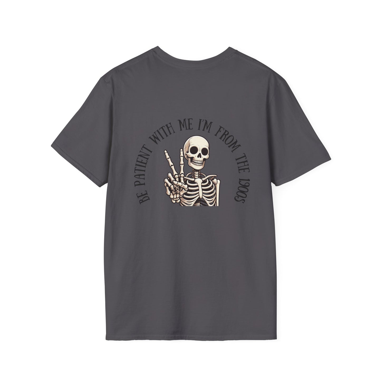 Vintage 1900s Unisex T-Shirt - Be Patient With Me Design
