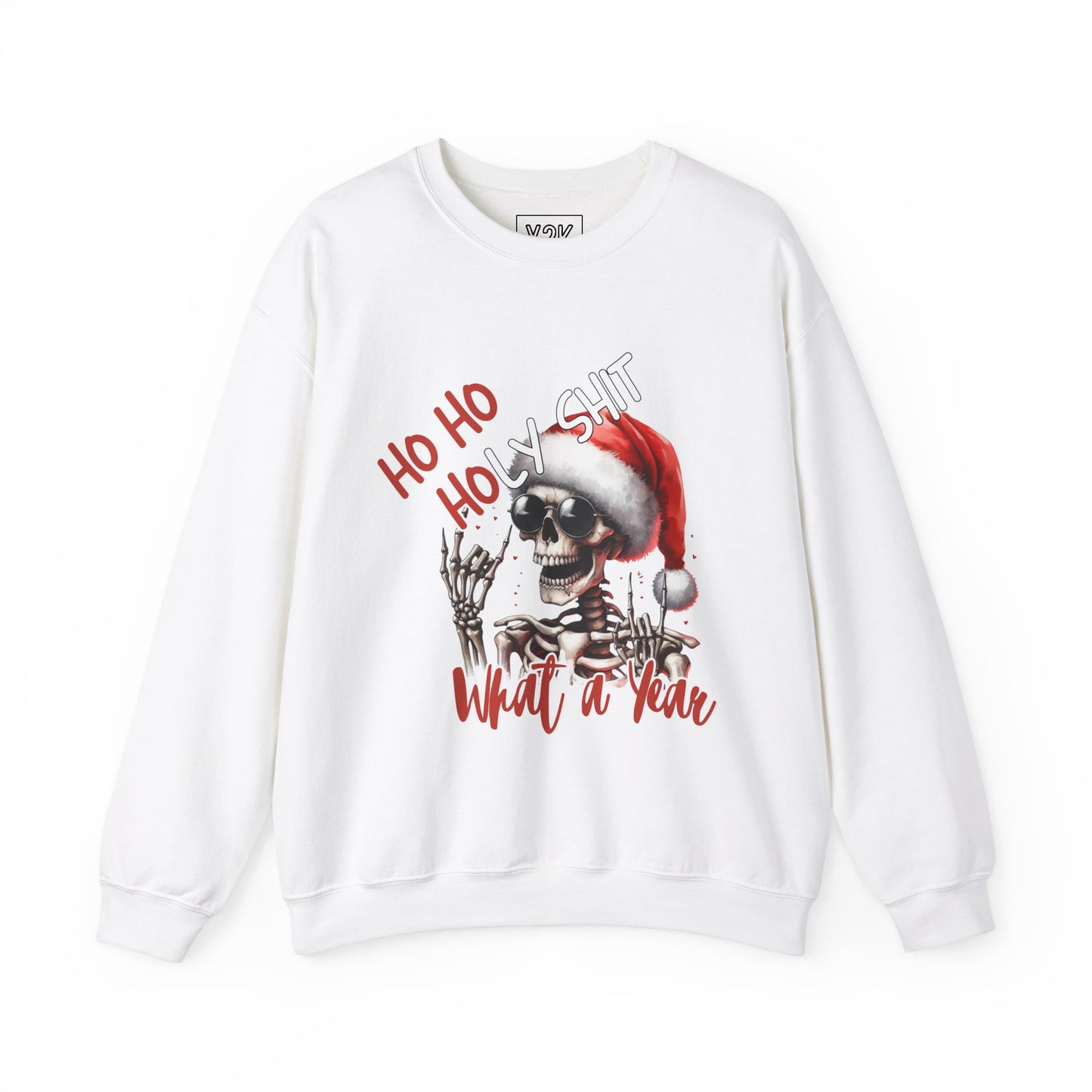 What a Year Design - Christmas Unisex Sweatshirt