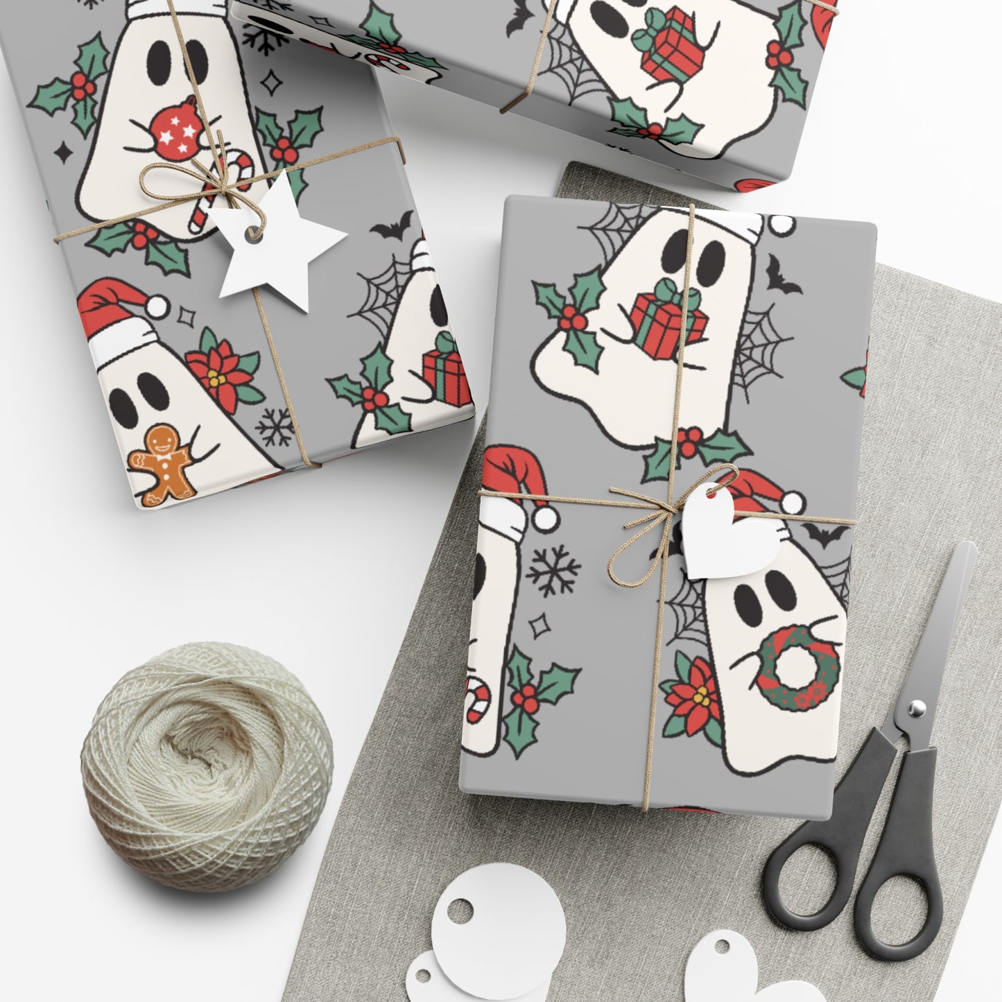 Jolly Ghost - Gift Wrap Papers