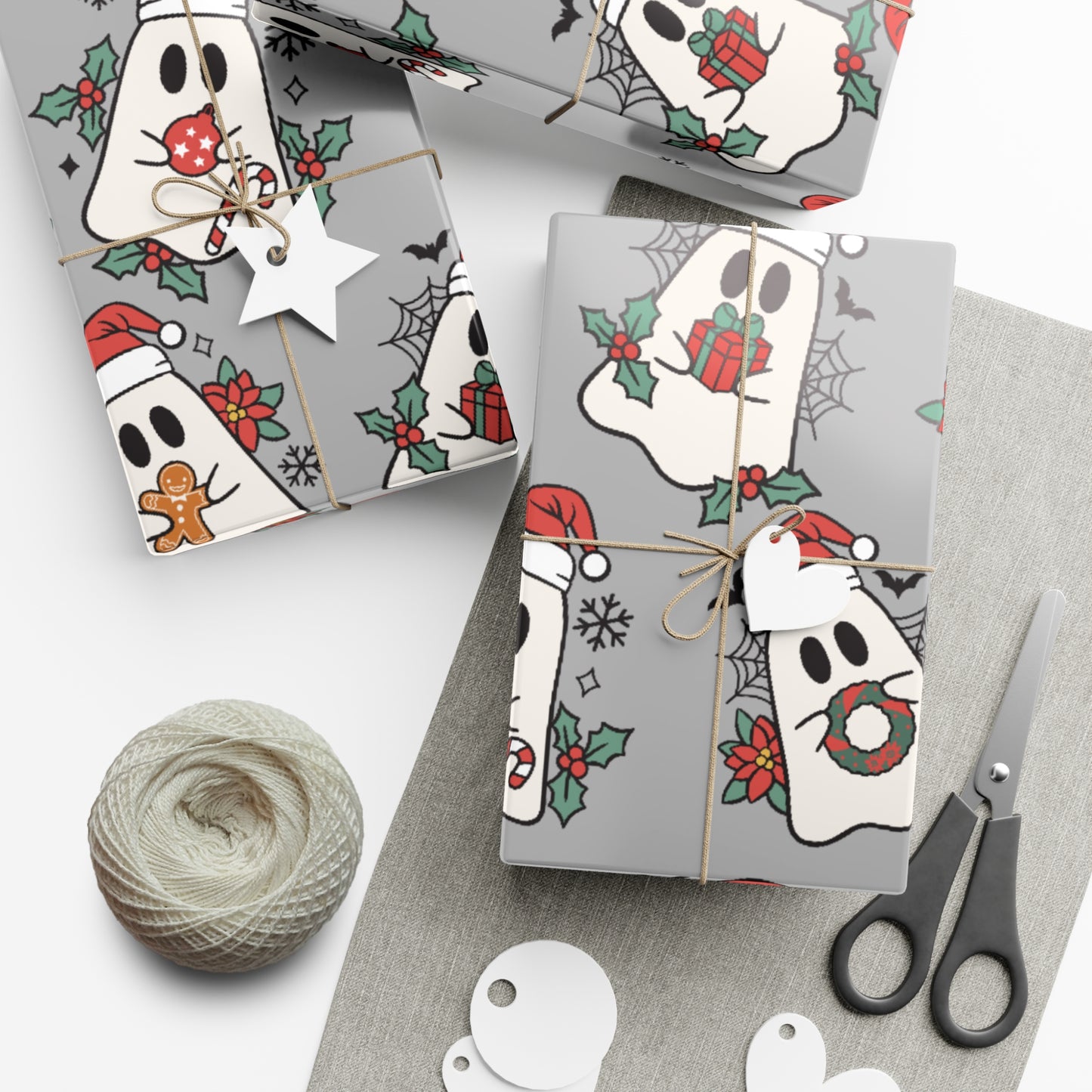 Jolly Ghost - Gift Wrap Papers