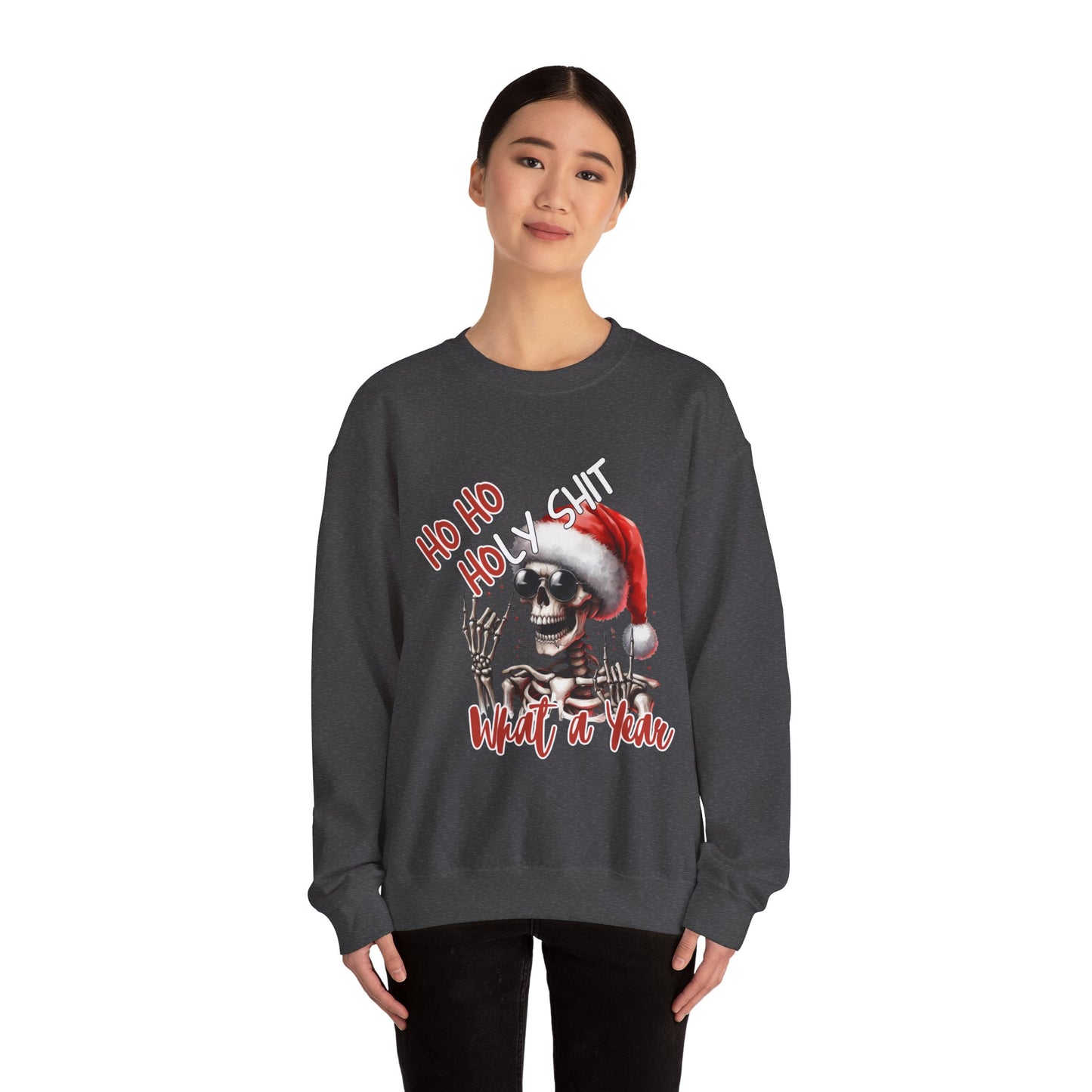 What a Year Design - Christmas Unisex Sweatshirt