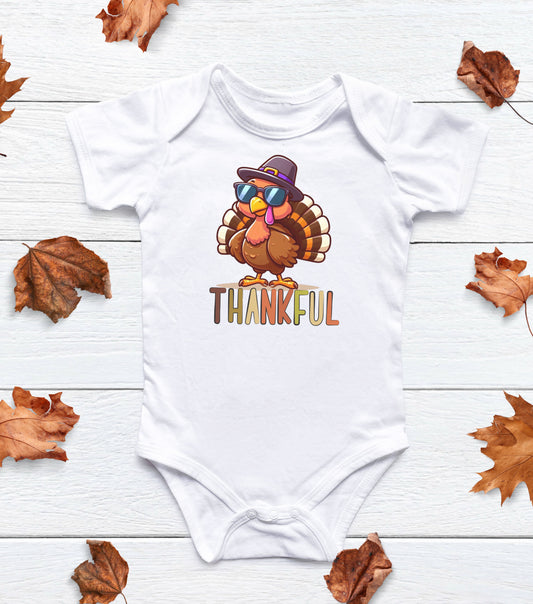 Cool Thankful Turkey - Infant Bodysuit