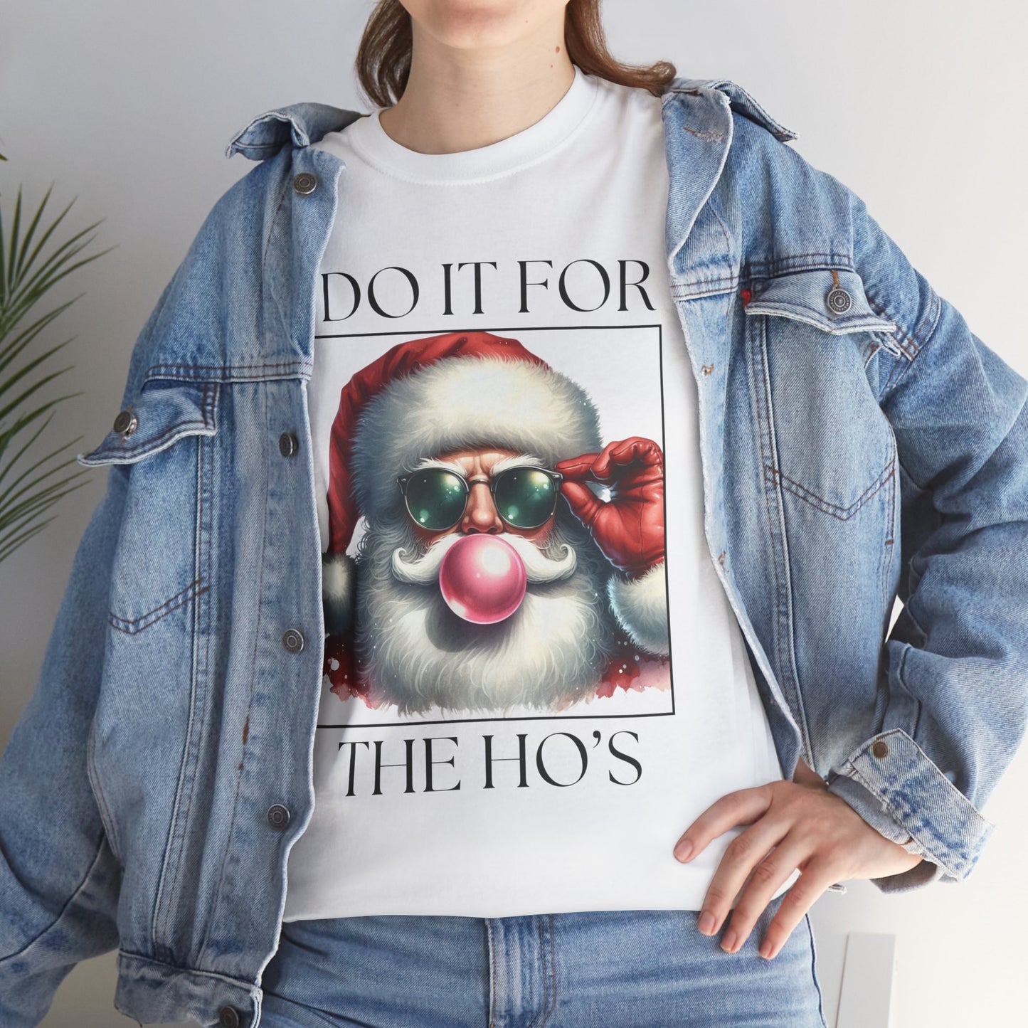 Do it For the Hos Unisex Tee - Christmas Graphic T-shirt